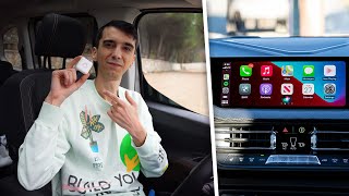 Arabanıza Kablosuz CarPlay Ekleyen Adaptör Carlinkit [upl. by Arekat]