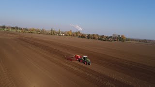 Weizen säen am Geiseltalsee 2024  2 x Fendt 942  Väderstadt Spirit 900 S  Lemken Karat 9 [upl. by Ahsemo]