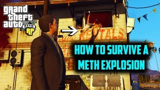 How to SURVIVE a Meth Lab Explosion GTA RP [upl. by Leunas]