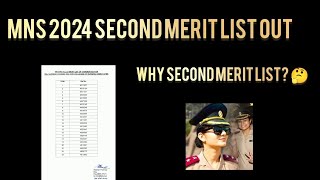 MNS 2024 second merit list released 🌟  Army nursing second merit list  mns final merit list [upl. by Washko]