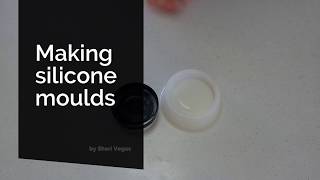 How to make custom SILICONE MOULDS beginners guides [upl. by Yleve175]