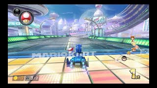 Mario Kart 8 Deluxe Mute City 1080 HD [upl. by Anigal29]