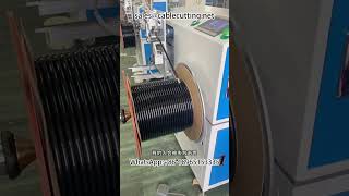 PU air hose PVC pipe metre winding paper plate plastic plate hollow roll can be rolled winder rew [upl. by Esirehc345]