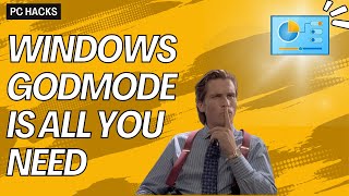 What Is Windows GodMode and How To Activate It [upl. by Bowles802]