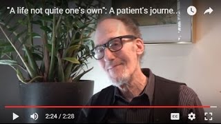 quotA life not quite ones ownquot A patients journey with chronic pain and opioid addiction [upl. by Eirene]