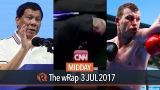 Duterte Pacquiao vs Horn Trump  Midday wRap [upl. by Nabi]