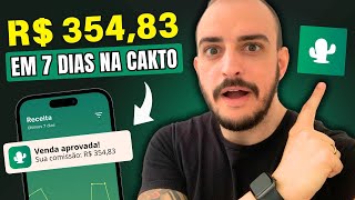 CAKTO Como fazer a PRIMEIRA VENDA na Cakto SEM APARECER 24 horas [upl. by Mikaela]