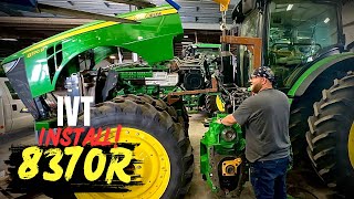 John Deere 8370R IVT installation Part 4 It runs like a dream [upl. by Ingemar654]