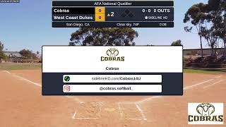 Cobras  West Coast Dukes 20240728 [upl. by Hanahsuar]