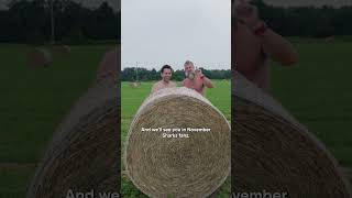 Joe Thornton and Jason Demers Hay Bale hockey gosharks nhl [upl. by Blayze]