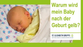 Neugeborenengelbsucht Hyperbilirubinämie – Warum wird mein Baby nach der Geburt gelb [upl. by Suirad228]