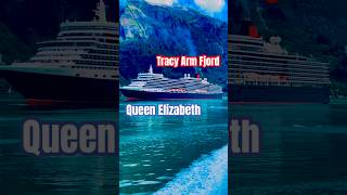 MV Queen Elizabeth Cunard Ocean Liner Deep Inside Tracy Arm Fjord Alaska [upl. by Giarla]