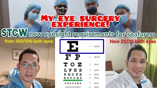 My PRK Eye Surgery Experience at Borough Lasik Center  Seamans vlog [upl. by Ahel]