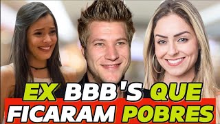 10 GANHADORES DO BBB QUE PERDERAM TUDO E ACABARAM POBRES 😱 [upl. by Aiken]