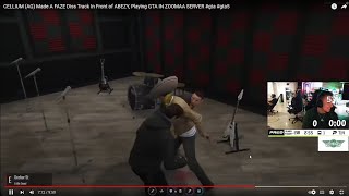 CELLIUM Reaction to PRED Reacting to His SONGS My Videos GTA RP in ZOOMAA SERVER gta5 gtarp [upl. by Pathe]