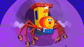 Ben treno  Incy Wincy ragno  rima 3d  3D Kids Songs  Preschool Rhyme  Ben Train For Kids [upl. by Macur383]