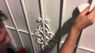 Prevent Rust On Steel Security Metal Screen Doors [upl. by Yusuk]