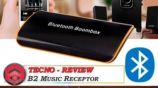 B2 Music  Receptor de audio estéreo portatil inalámbrico Bluetooth 41  EDR  Audio Music Box [upl. by Fadden]