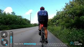 Guam Cycling Group A ride High wattage efforts Cycling in paradise [upl. by Selrahc]