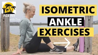 Isometric Ankle Exercises  Exercises for Ankle Rehab [upl. by Gayleen509]