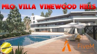 FIVEM │ MLO GRATUIT VILLA VINEWOOD HILLS 3 │ TUTO GTA 5 RP [upl. by Mackenzie401]