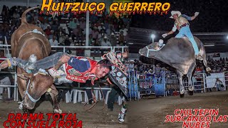 JARIPEO CON CAUSA DR4M4 Y ESPECTÁCULO SUELA ROJA Y CHILTEPIN CONQUISTANDO AL PÚBLICO DE HUITZUCO [upl. by Lenroc]