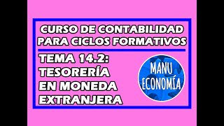 CONTABILIDAD 142 TESORERÍA EN DIVISAS [upl. by Finny]