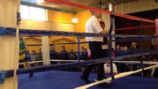 Dav Daniel youth boxing fight  The Meadway Kitts Green [upl. by Hawkie]