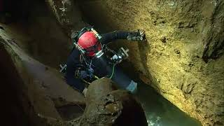 Spéléologie  Plongée souterraineTourne de st pons [upl. by Petes52]