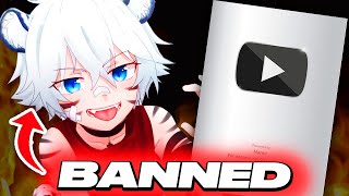 This VTUBER Got A Play ButtonAnd Was Banned [upl. by Tertius991]