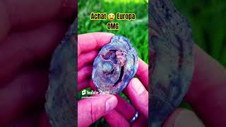 Achat ❤️😱😲 agate germany beautiful nature gemstone minerals [upl. by Condon]