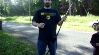 how to string a long bow [upl. by Leeban]