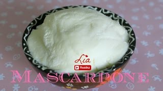 cara membuat krim keju mascarpone  mascarpone recipe [upl. by Pincince177]