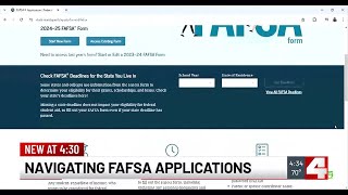 Navigating FAFSA applications [upl. by Aiyotal319]