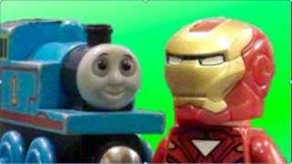 Thomas vs Iron Man  A Lego StopMotion Short Film [upl. by Slade]