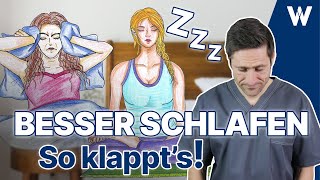 Einschlafprobleme So klappts bei Schlaflosigkeit 5 effektive Wege um einzuschlafen [upl. by Nahguav]