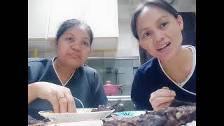 Mukbang Part 2 with lilianwatin1983 [upl. by Edmondo193]