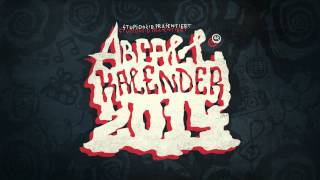 23 Abfallkalender 2014 Underdockz  Unterm Tisch [upl. by Sitruk340]