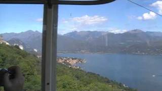 Stresa to Mottarone cableway lago maggiore [upl. by Heydon445]