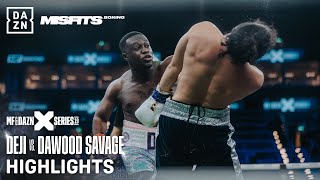 HIGHLIGHTS  Deji vs Dawood Savage  XSeries 19  Qatar The Supercard [upl. by Bagger]