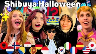 Japanese Polyglot SHOCKS EVERYONE in Their Language  Tokyo Shibuya Halloween 2024 [upl. by Gui]