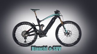 Bianchi eSUV a EMountain and Enduro Carbon mountain bike [upl. by Inaleon]