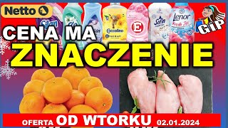 NETTO  Gazetka Promocyjna od Wtorku 02012024  Ceny od nowego roku [upl. by Anippesuig]