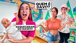 24 HORAS FINGINDO QUE O DAVI NÃO EXISTE ela surtou [upl. by Fayette220]