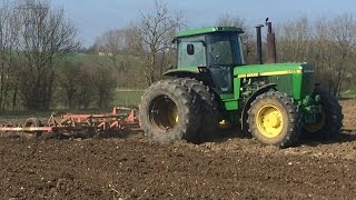 John Deere 4455 in action [upl. by Cati721]