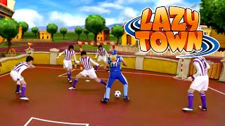 Sportacus dribbles five people  Lazy Town [upl. by Yendic]