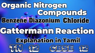 ONC32Gattermann ReactionBenzene Diazonium ChlorideOrganic Nitrogen Compounds [upl. by Marlane]