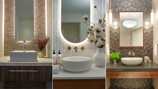 Top 100 Small Bathroom Design Ideas 2023  Bathroom mirrors Ideas  Modern Bathroom tiles design [upl. by Yanehc]