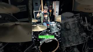 The bliss  Volbeat drum cover fyp teendrummer volbeat [upl. by Llevram]