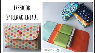 Anleitung zum Freebook quotSpielkartenetuiquot von selbernähennet [upl. by Shira]